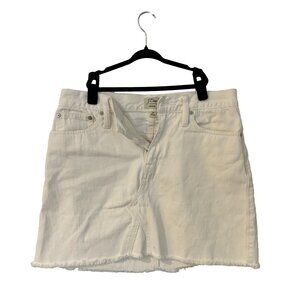 J Crew Denim Skirt
